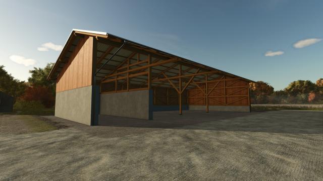 Wood Shelter Set for Farming Simulator 25