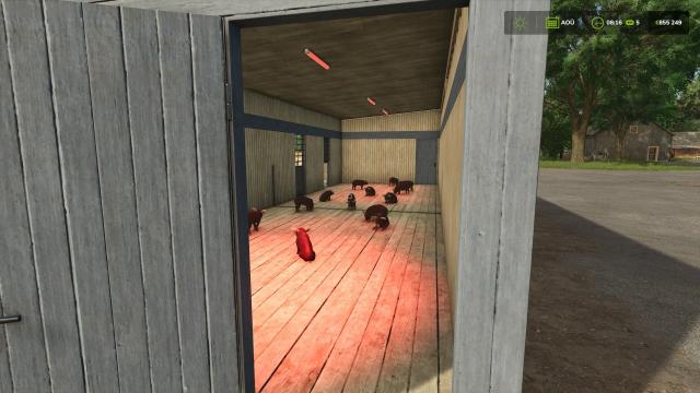 Pigsty 150 places для Farming Simulator 25