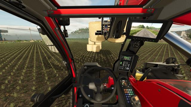Sennebogen 340G wide tires + colored rimschassis for Farming Simulator 25