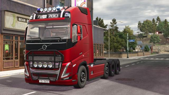Volvo fire department для Farming Simulator 25