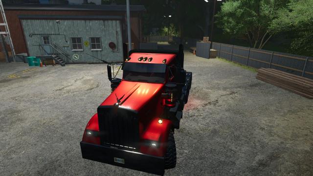 Kenworth W900L for Farming Simulator 25