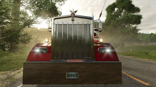 Kenworth W900L for Farming Simulator 25