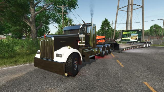 Kenworth W900L for Farming Simulator 25