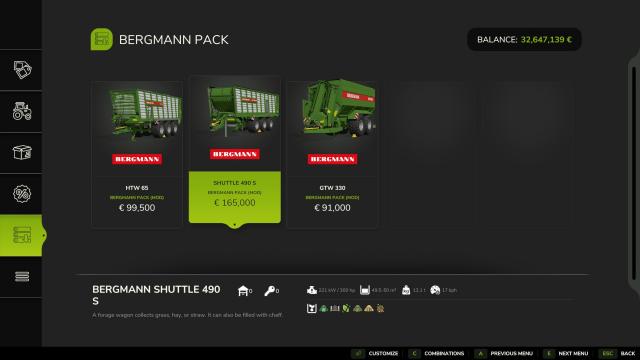 Bergmann Pack for Farming Simulator 25