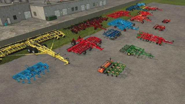 CultiPlow Pack для Farming Simulator 25