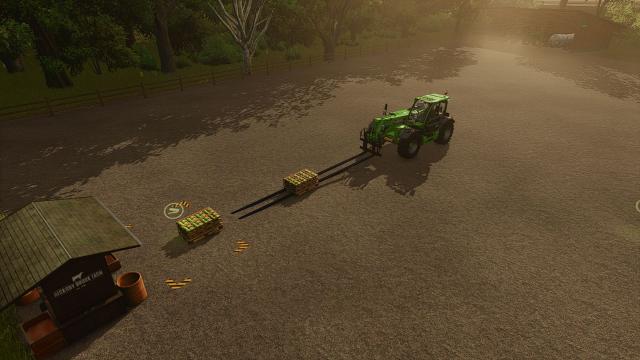 Magsi Extended Telehandler Fork для Farming Simulator 25