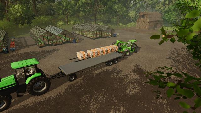 Magsi Extended Telehandler Fork для Farming Simulator 25