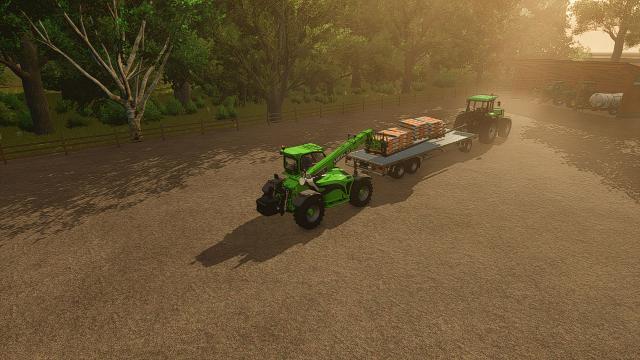 Magsi Extended Telehandler Fork для Farming Simulator 25