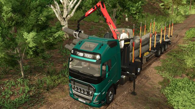FH16 6×4 + PALFINGER EPSILON M12Z for Farming Simulator 25