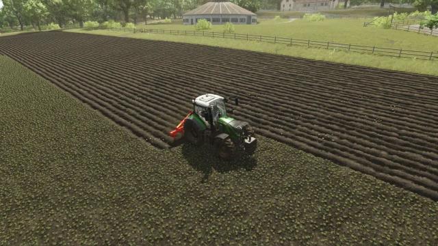 Kuhn DC 401 with plow function для Farming Simulator 25