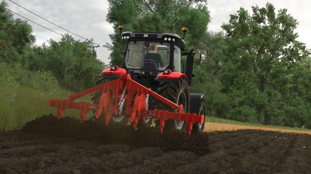 Kuhn DC 401 with plow function для Farming Simulator 25