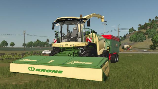 Krone XDisc 620 short front hood