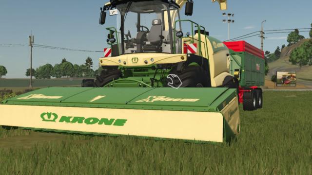 Krone XDisc 620 short front hood для Farming Simulator 25