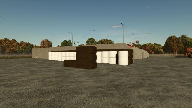 Bale Storage для Farming Simulator 25