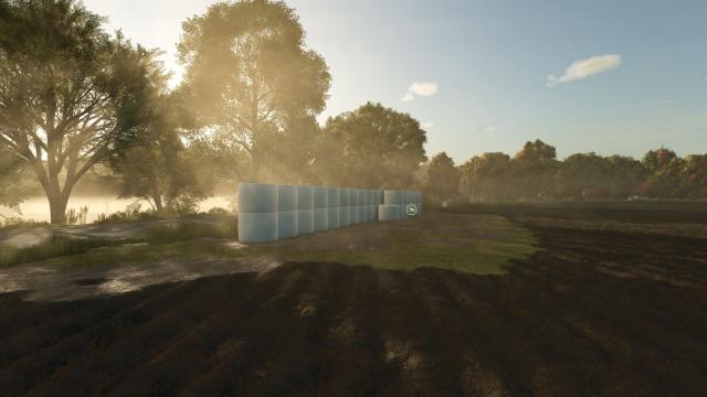 Bale Storage для Farming Simulator 25