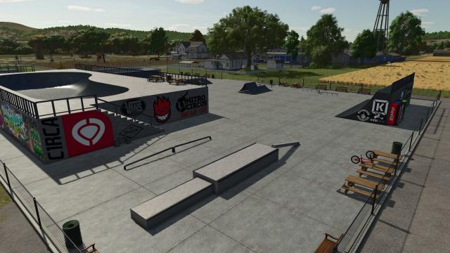 Skatepark для Farming Simulator 25
