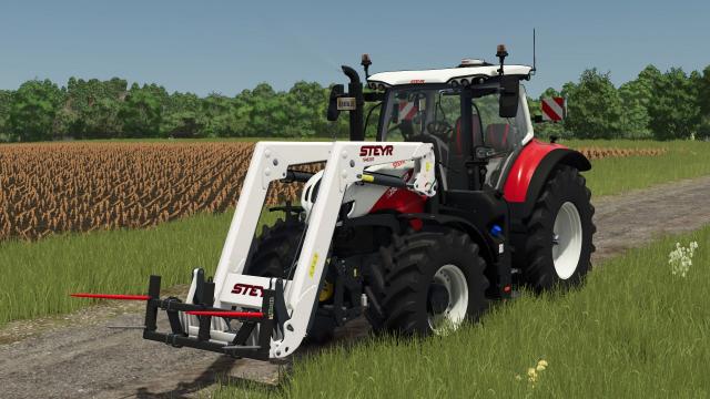 Steyr S4020T front loader