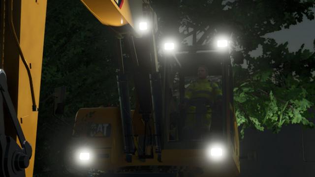 Caterpillar 322F для Farming Simulator 25