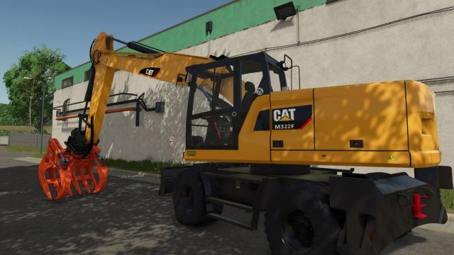 Caterpillar 322F для Farming Simulator 25