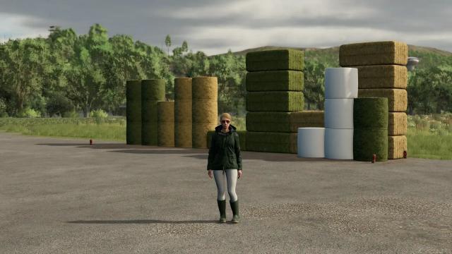 LSFM Bale Storage