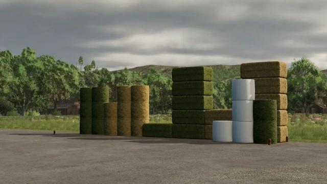 LSFM Bale Storage for Farming Simulator 25