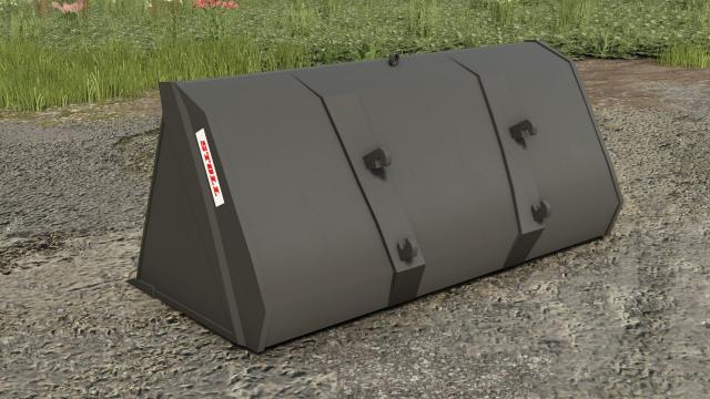 Stoll Robust S front loader shovel для Farming Simulator 25