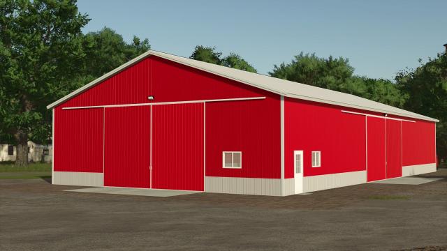 Machine Shed In Western Iowa