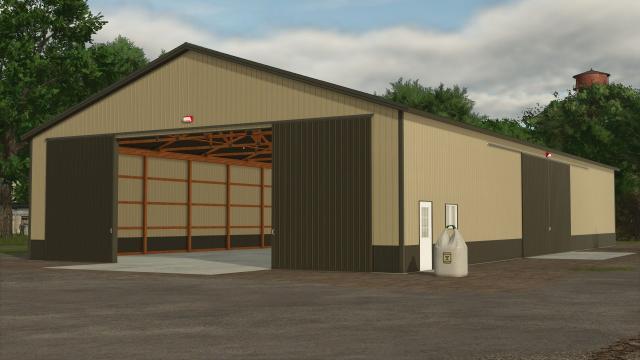 Machine Shed In Western Iowa для Farming Simulator 25