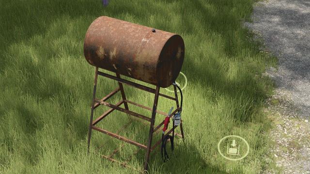 Small Gravity Fuel Tank для Farming Simulator 25