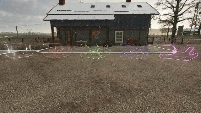 Christmas decoration package for Farming Simulator 25