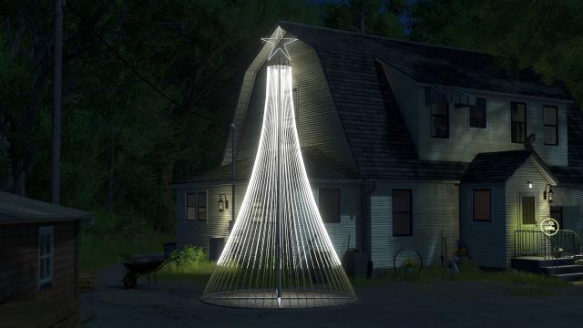 Christmas decoration package for Farming Simulator 25