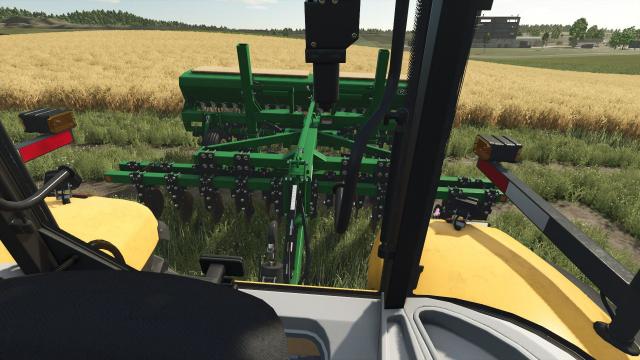 Realistic Cab View for Farming Simulator 25