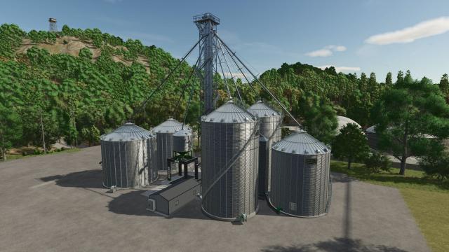 Sukup Grain Bin Silo for Farming Simulator 25