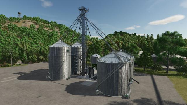 Sukup Grain Bin Silo for Farming Simulator 25