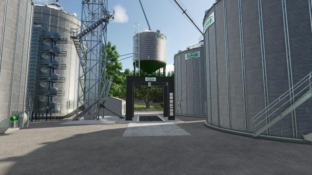Sukup Grain Bin Silo for Farming Simulator 25