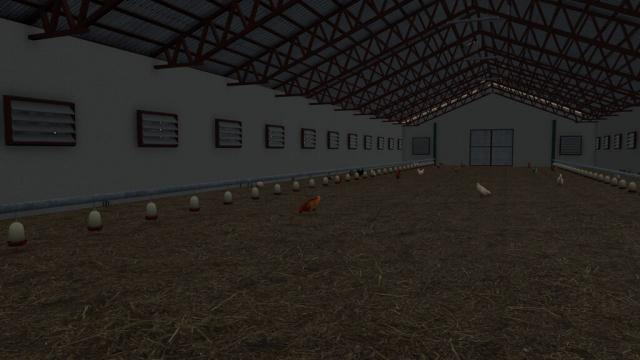 Big Chicken Barn for Farming Simulator 25