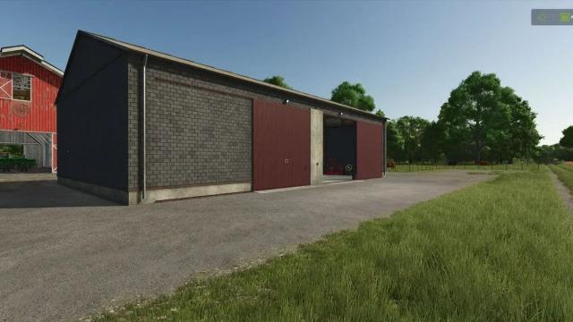Brick workshop for Farming Simulator 25