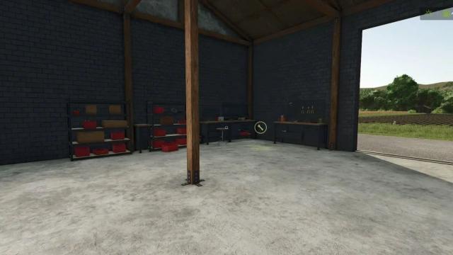 Brick workshop for Farming Simulator 25
