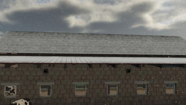 European-Style Barn для Farming Simulator 25