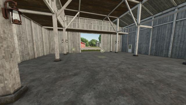 Red Garage (Bale Storage) для Farming Simulator 25