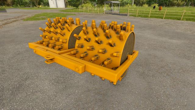 Lizard Wedge's Foot Roller для Farming Simulator 25