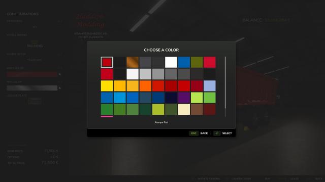 Krampe RamBody AS 750 (250.000L + Colors) для Farming Simulator 25