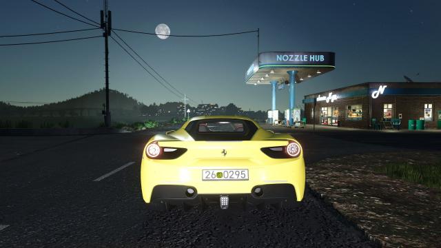 Ferrari 488 GTB для Farming Simulator 25