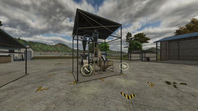 Small improved farm mill
