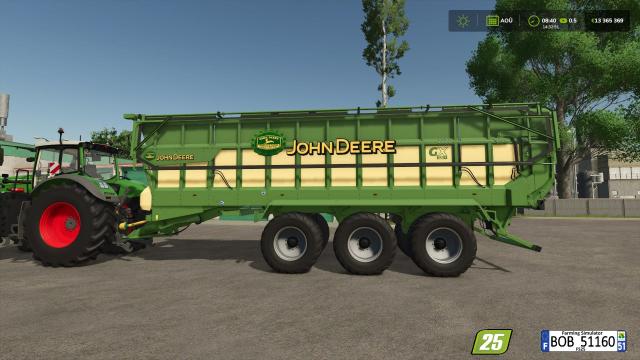 Krone GX520+ (John Deere Edition) for Farming Simulator 25