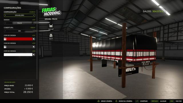 Mercedes-Benz 1313 для Farming Simulator 25