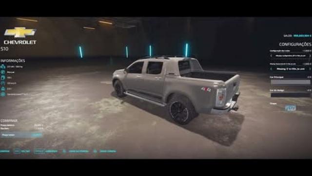 Chevrolet S10 BR для Farming Simulator 25