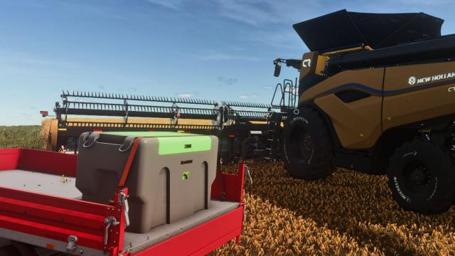 Mobile fuel tank for Farming Simulator 25