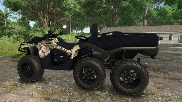 2022 Can-Am Outlander Max 6x6 XU Plus 1000T для Farming Simulator 25