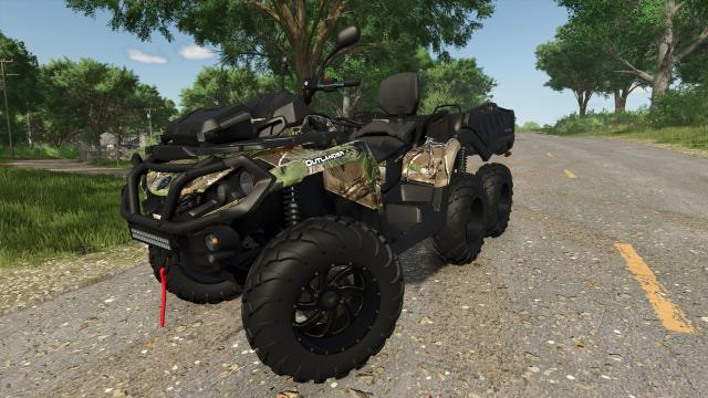 2022 Can-Am Outlander Max 6x6 XU Plus 1000T для Farming Simulator 25